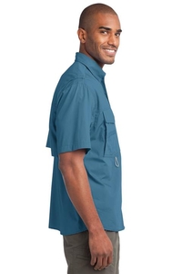 EB608 - Eddie Bauer - Short Sleeve Fishing Shirt