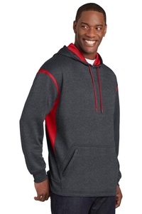 F246 - Sport-Tek Tech Fleece Colorblock Hooded Sweatshirt