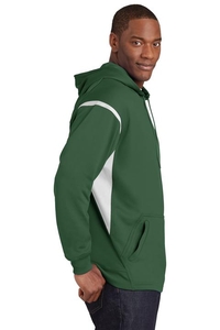 F246 - Sport-Tek Tech Fleece Colorblock Hooded Sweatshirt