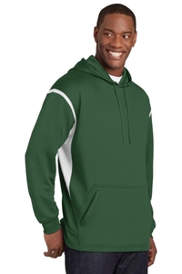 F246 - Sport-Tek Tech Fleece Colorblock Hooded Sweatshirt