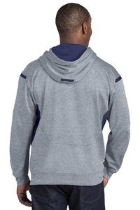 F246 - Sport-Tek Tech Fleece Colorblock Hooded Sweatshirt