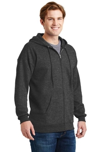 F283 - Hanes Ultimate Cotton - Full-Zip Hooded Sweatshirt. F283