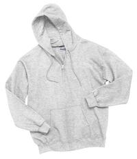 F283 - Hanes Ultimate Cotton - Full-Zip Hooded Sweatshirt. F283