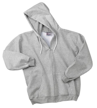 F283 - Hanes Ultimate Cotton - Full-Zip Hooded Sweatshirt.  F283
