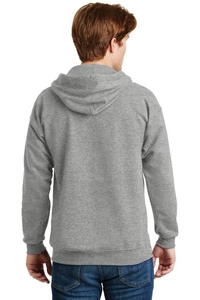 F283 - Hanes Ultimate Cotton - Full-Zip Hooded Sweatshirt.  F283
