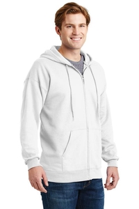 F283 - Hanes Ultimate Cotton - Full-Zip Hooded Sweatshirt. F283