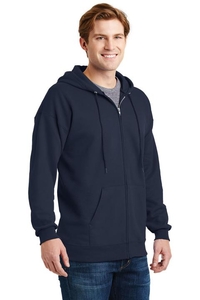 F283 - Hanes Ultimate Cotton - Full-Zip Hooded Sweatshirt. F283