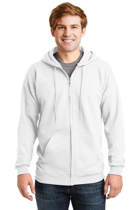 F283 - Hanes Ultimate Cotton - Full-Zip Hooded Sweatshirt. F283