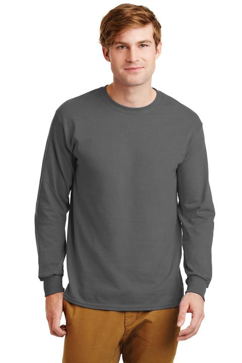 G2400 - Gildan - Ultra Cotton 100% Cotton Long Sleeve T-Shirt. G2400