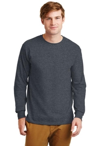 G2400 - Gildan - Ultra Cotton 100% Cotton Long Sleeve T-Shirt.  G2400