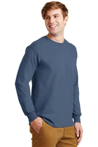 G2400 - Gildan - Ultra Cotton 100% Cotton Long Sleeve T-Shirt.  G2400