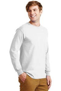 G2400 - Gildan - Ultra Cotton 100% Cotton Long Sleeve T-Shirt.  G2400