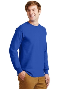 G2400 - Gildan - Ultra Cotton 100% Cotton Long Sleeve T-Shirt.  G2400