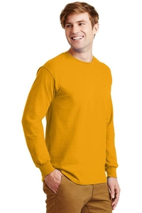 G2400 - Gildan - Ultra Cotton 100% Cotton Long Sleeve T-Shirt.  G2400