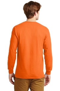 G2400 - Gildan - Ultra Cotton 100% Cotton Long Sleeve T-Shirt.  G2400