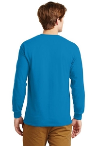 G2400 - Gildan - Ultra Cotton 100% Cotton Long Sleeve T-Shirt.  G2400