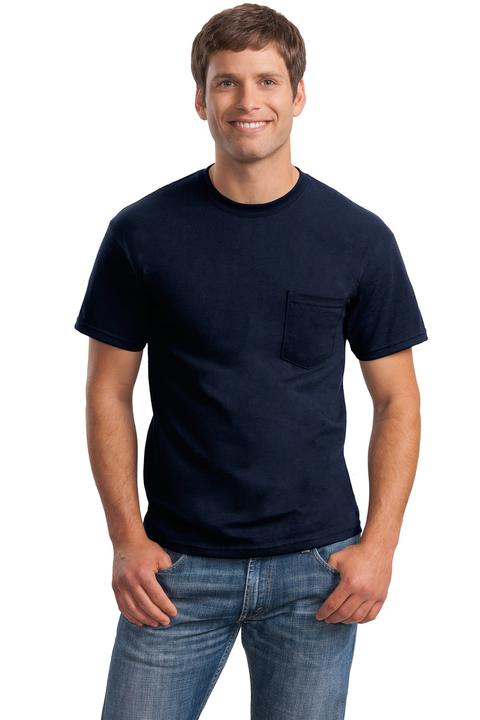 2300 - Gildan - Ultra Cotton 100% Cotton T-Shirt with Pocket. 2300