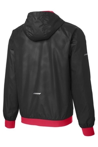 JST53 - Sport-Tek Embossed Hooded Wind Jacket