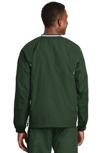 JST62 - Sport-Tek Tipped V-Neck Raglan Wind Shirt