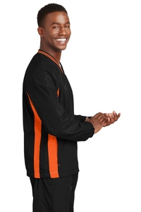 JST62 - Sport-Tek Tipped V-Neck Raglan Wind Shirt