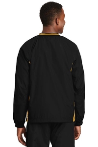 JST62 - Sport-Tek Tipped V-Neck Raglan Wind Shirt