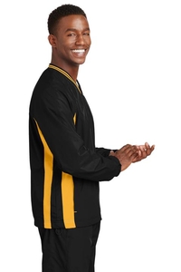 JST62 - Sport-Tek Tipped V-Neck Raglan Wind Shirt