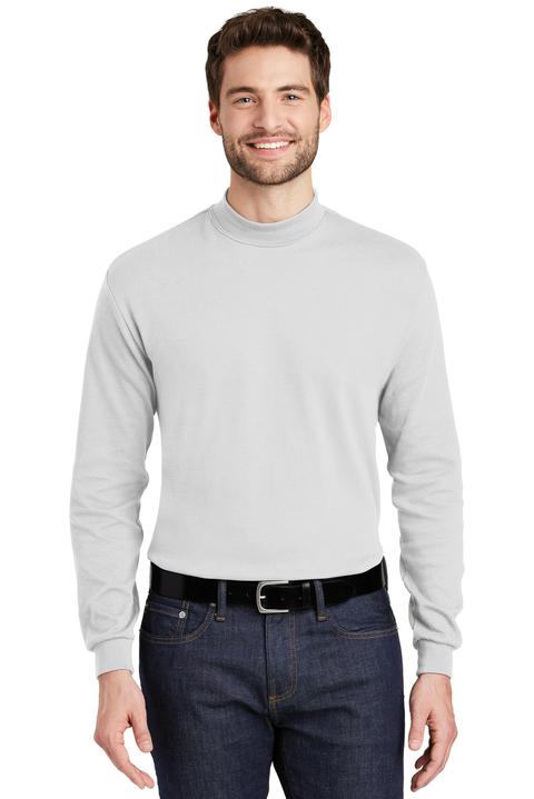 K321 - Port Authority Interlock Knit Mock Turtleneck
