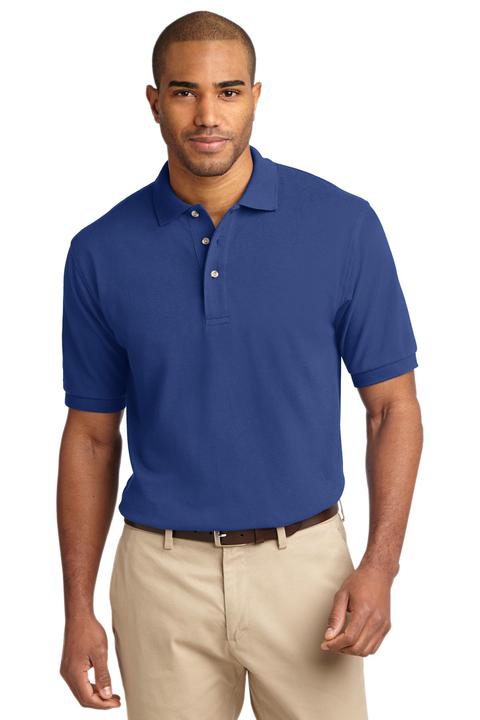 K420 - Port Authority Heavyweight Cotton Pique Polo. K420