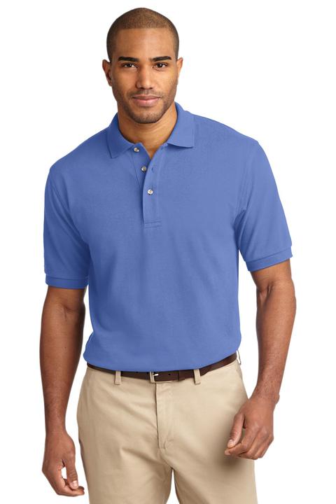 K420 - Port Authority Heavyweight Cotton Pique Polo.  K420