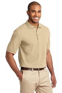 K420 - Port Authority Heavyweight Cotton Pique Polo. K420