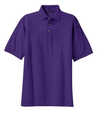 K420 - Port Authority Heavyweight Cotton Pique Polo.  K420