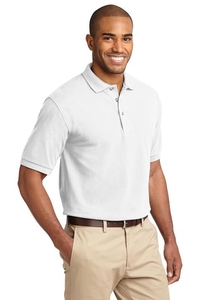 K420 - Port Authority Heavyweight Cotton Pique Polo.  K420