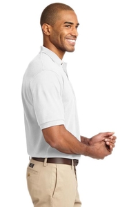 K420 - Port Authority Heavyweight Cotton Pique Polo.  K420