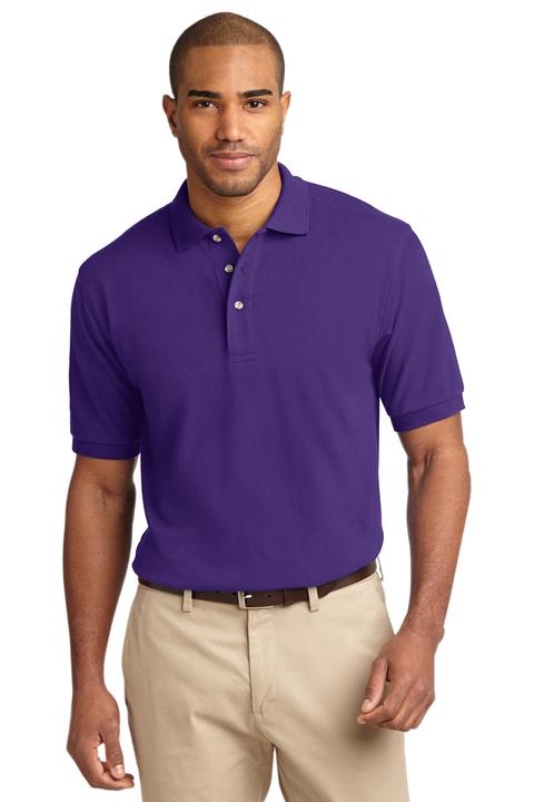 K420 - Port Authority Heavyweight Cotton Pique Polo.  K420