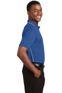 K467 - Sport-Tek Dri-Mesh Polo with Tipped Collar and Piping.  K467