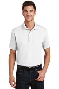 K497 - Port Authority Poly-Charcoal Blend Pique Polo
