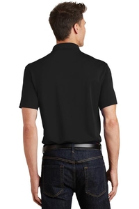 K497 - Port Authority Poly-Charcoal Blend Pique Polo