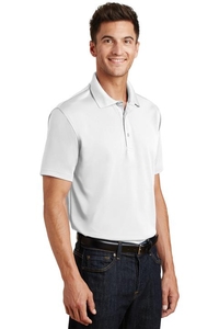 K497 - Port Authority Poly-Charcoal Blend Pique Polo