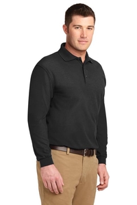 K500LS - Port Authority Silk Touch Long Sleeve Polo.  K500LS