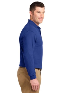 K500LS - Port Authority Silk Touch Long Sleeve Polo.  K500LS