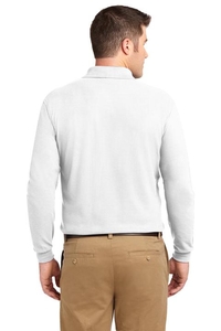 K500LS - Port Authority Silk Touch Long Sleeve Polo. K500LS