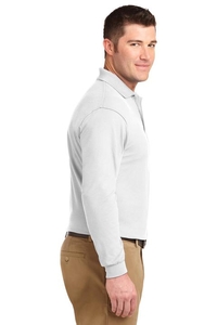 K500LS - Port Authority Silk Touch Long Sleeve Polo. K500LS