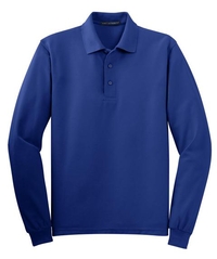 K500LS - Port Authority Silk Touch Long Sleeve Polo.  K500LS