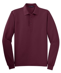 K500LS - Port Authority Silk Touch Long Sleeve Polo.  K500LS