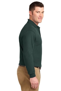 K500LS - Port Authority Silk Touch Long Sleeve Polo. K500LS