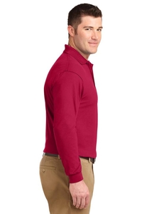 K500LS - Port Authority Silk Touch Long Sleeve Polo.  K500LS