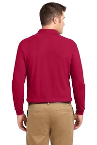 K500LS - Port Authority Silk Touch Long Sleeve Polo.  K500LS