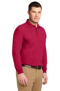 K500LS - Port Authority Silk Touch Long Sleeve Polo.  K500LS