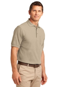 K500P - Port Authority Silk Touch Polo with Pocket.  K500P