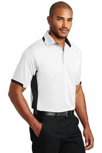 K524 - Port Authority Dry Zone Colorblock Ottoman Polo